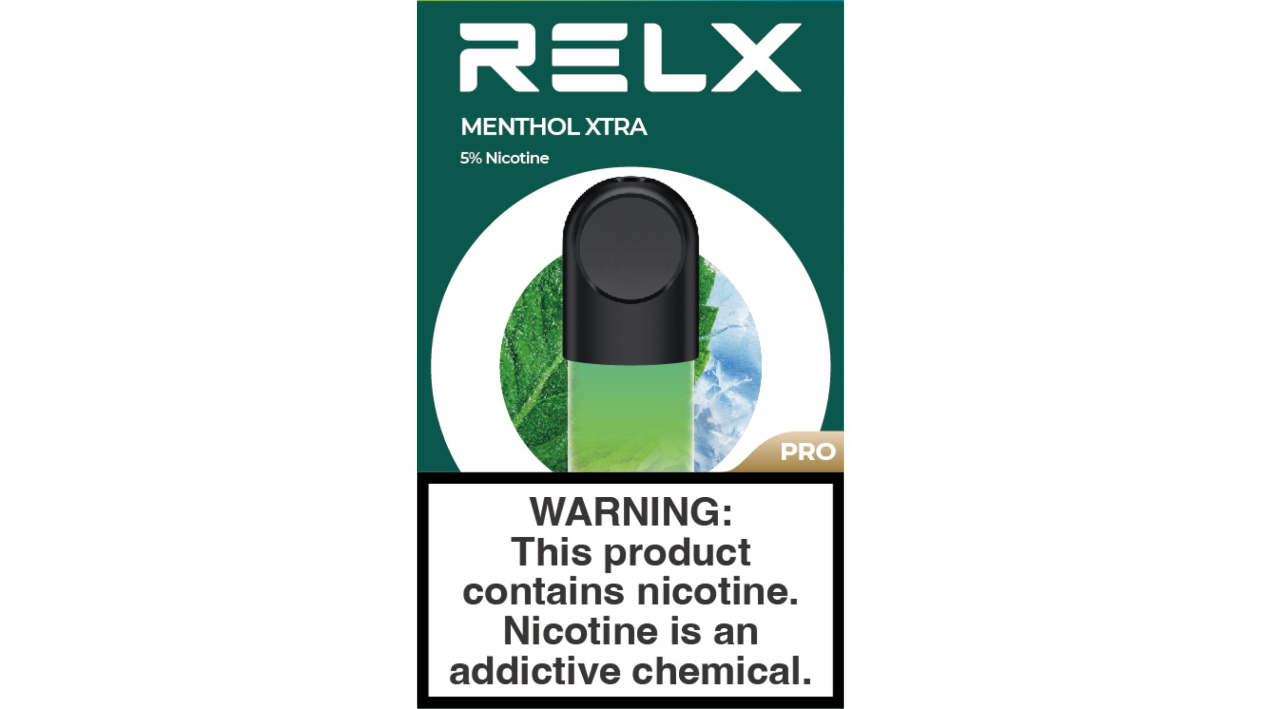 RELX Infinity 1 Pod 5% – Menthol Xtra