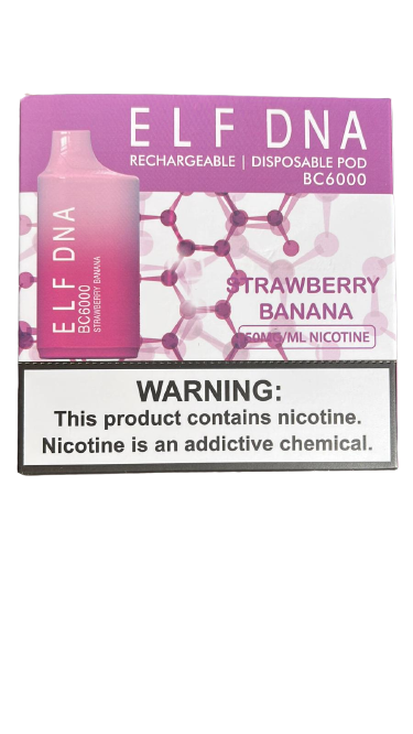 Strawberry Banana – Disposable Pod ELF DNA