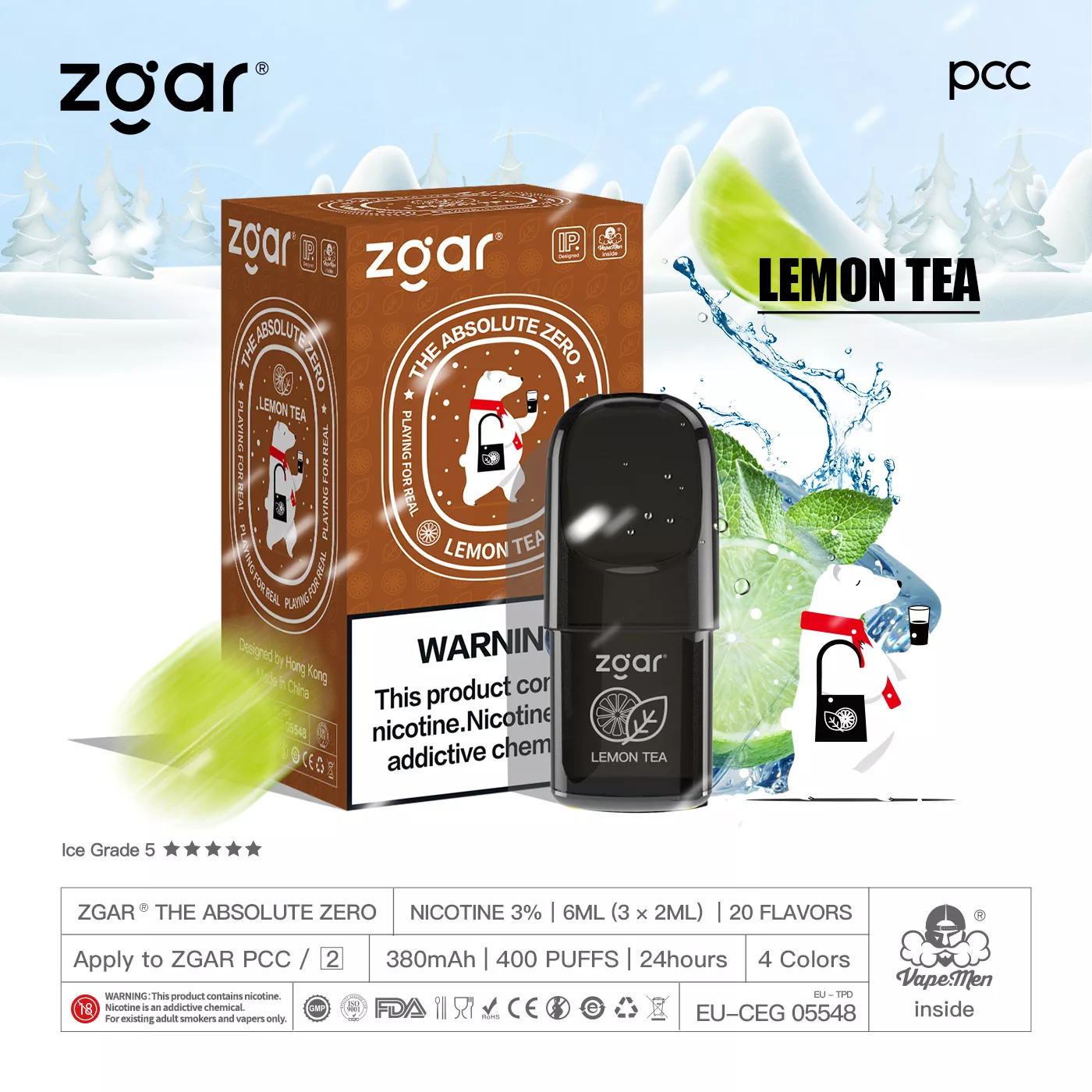 Zgar-Absolute-Zero-Mesh-Pod-Lemon-Tea