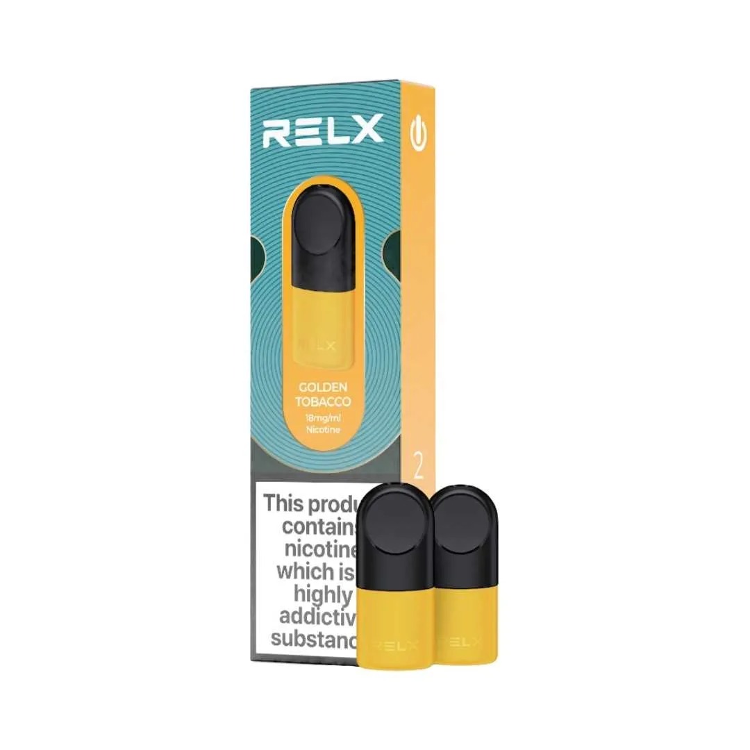 RELX Infinity 2 Pod 1.8% – Golden Tobacco