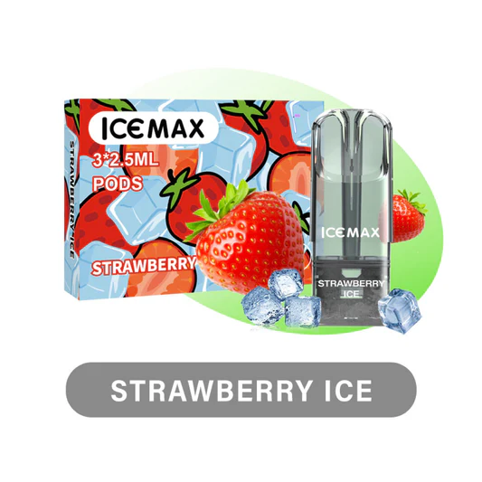 elf bar vape uk Strawberry Ice – Icemax Relx Compatible Pods – Juce Vape
