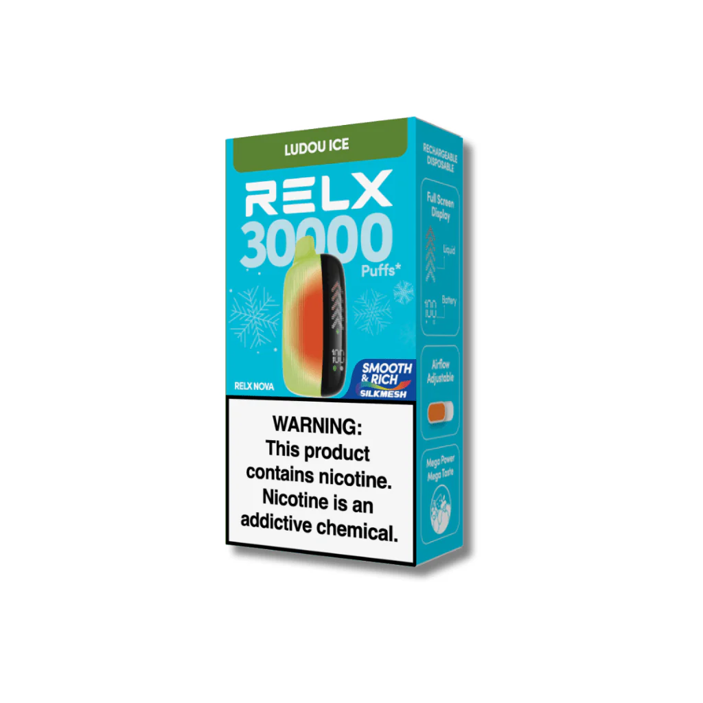 Ludou Ice  RELX Nova Disposable Puffs  Juce Vape