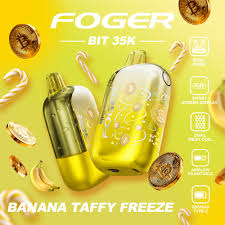 Banana Taffy Freeze – Foger Bit 35K Disposable Vape