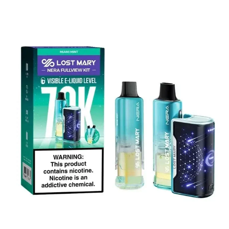 Miami Mint – Lost Mary NERA Fullview 70K Disposable Kit