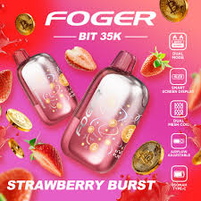 Strawberry Burst – Foger Bit 35K Disposable Vape