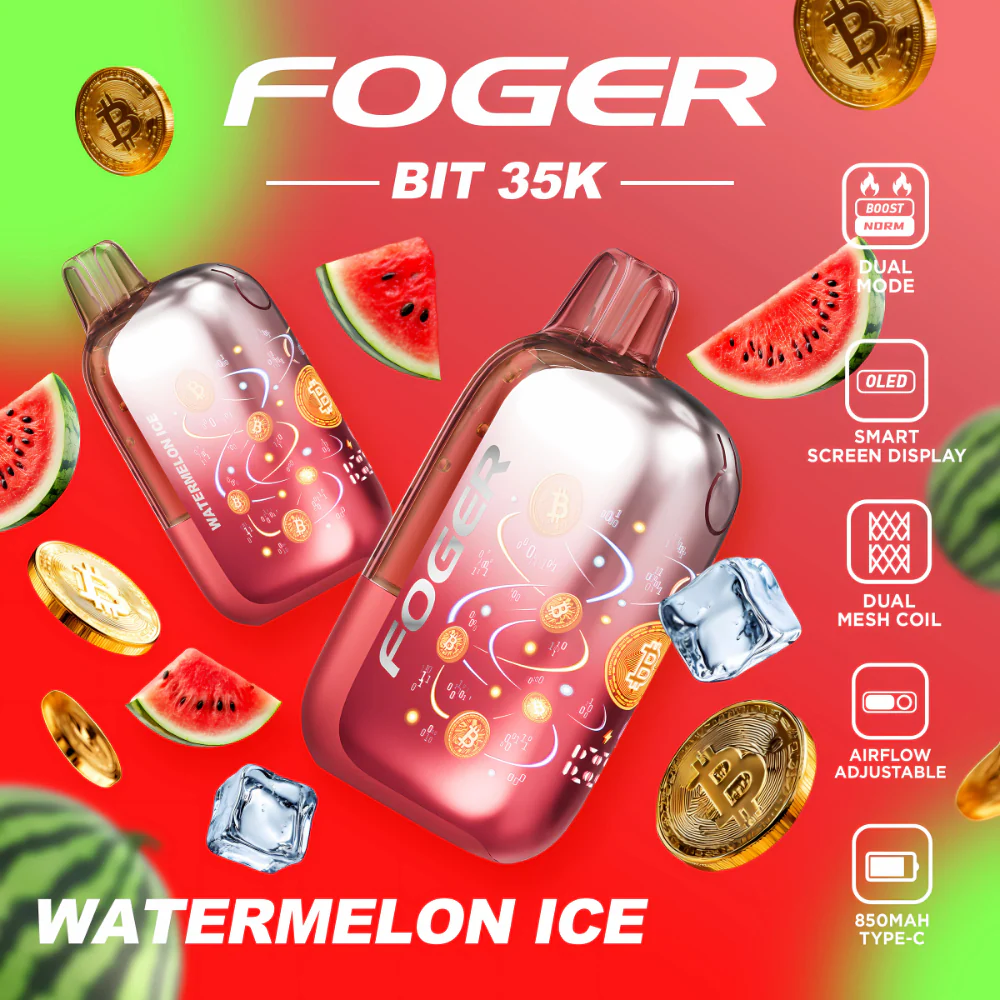 Watermelon Ice – Foger Bit 35K Disposable Vape